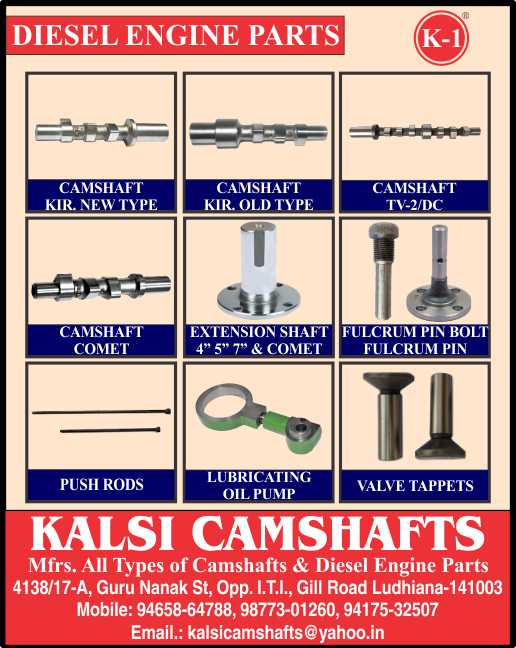 Kalsi Camshafts