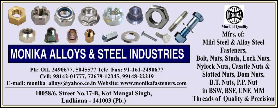 Monika Alloys & Steel Industries