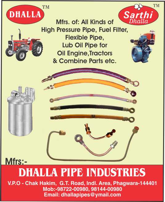 Dhalla Pipe Industries