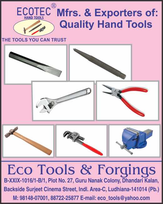 ECO Tools & Forgings