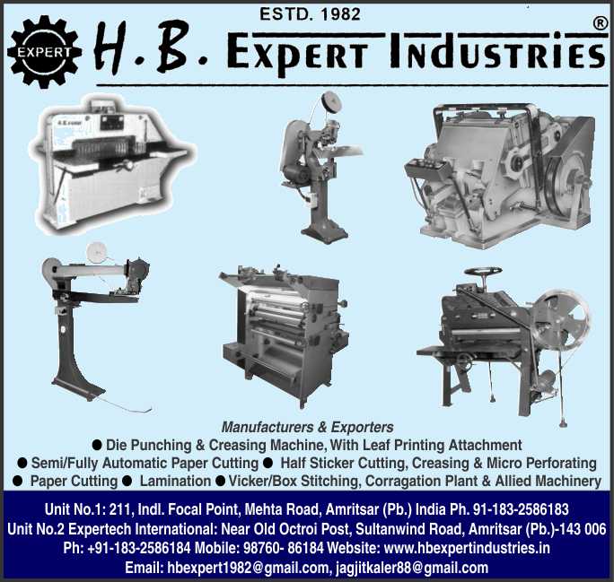 H.B. Expert Industries (Regd.)