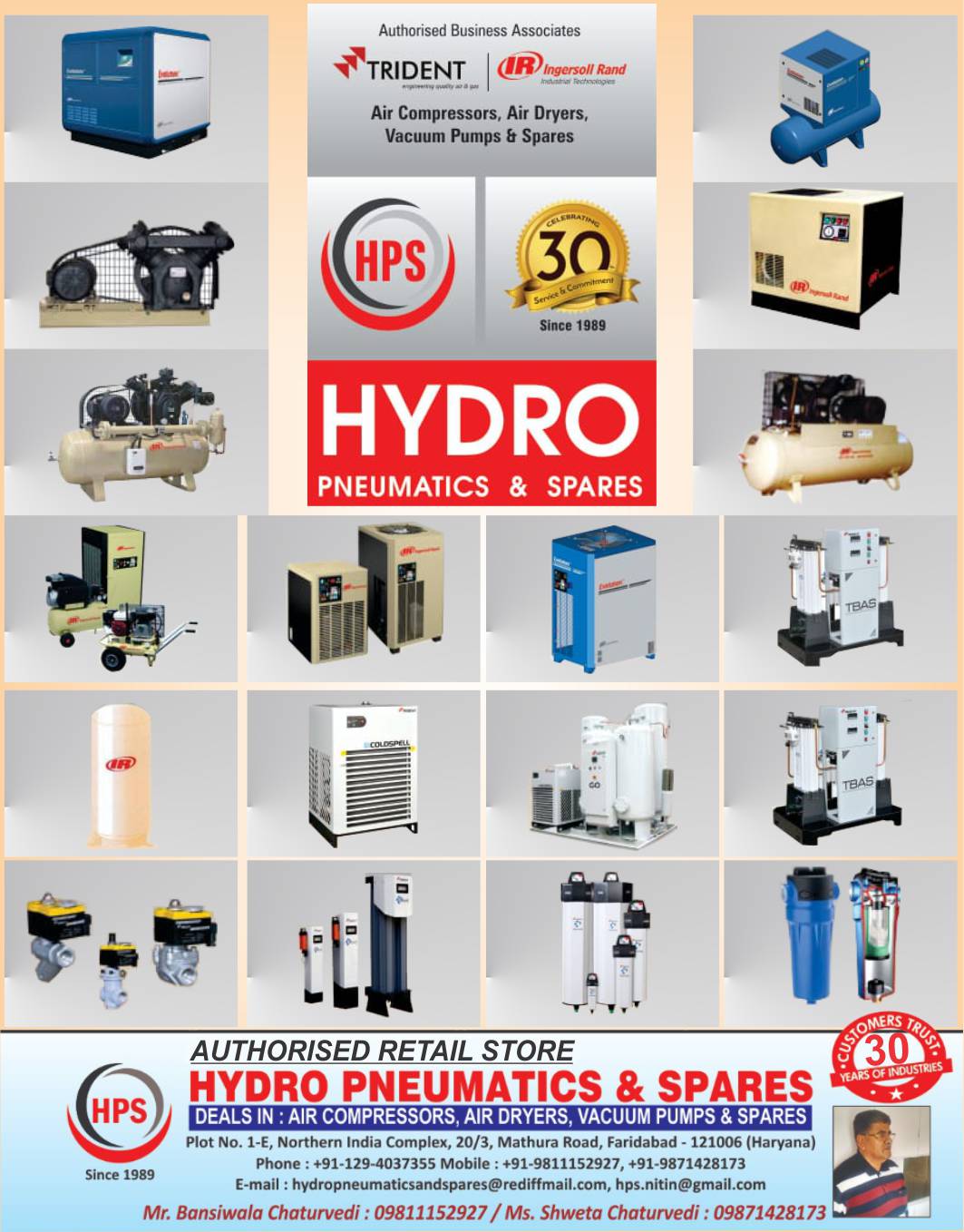 Hydro Pneumatics & Spares