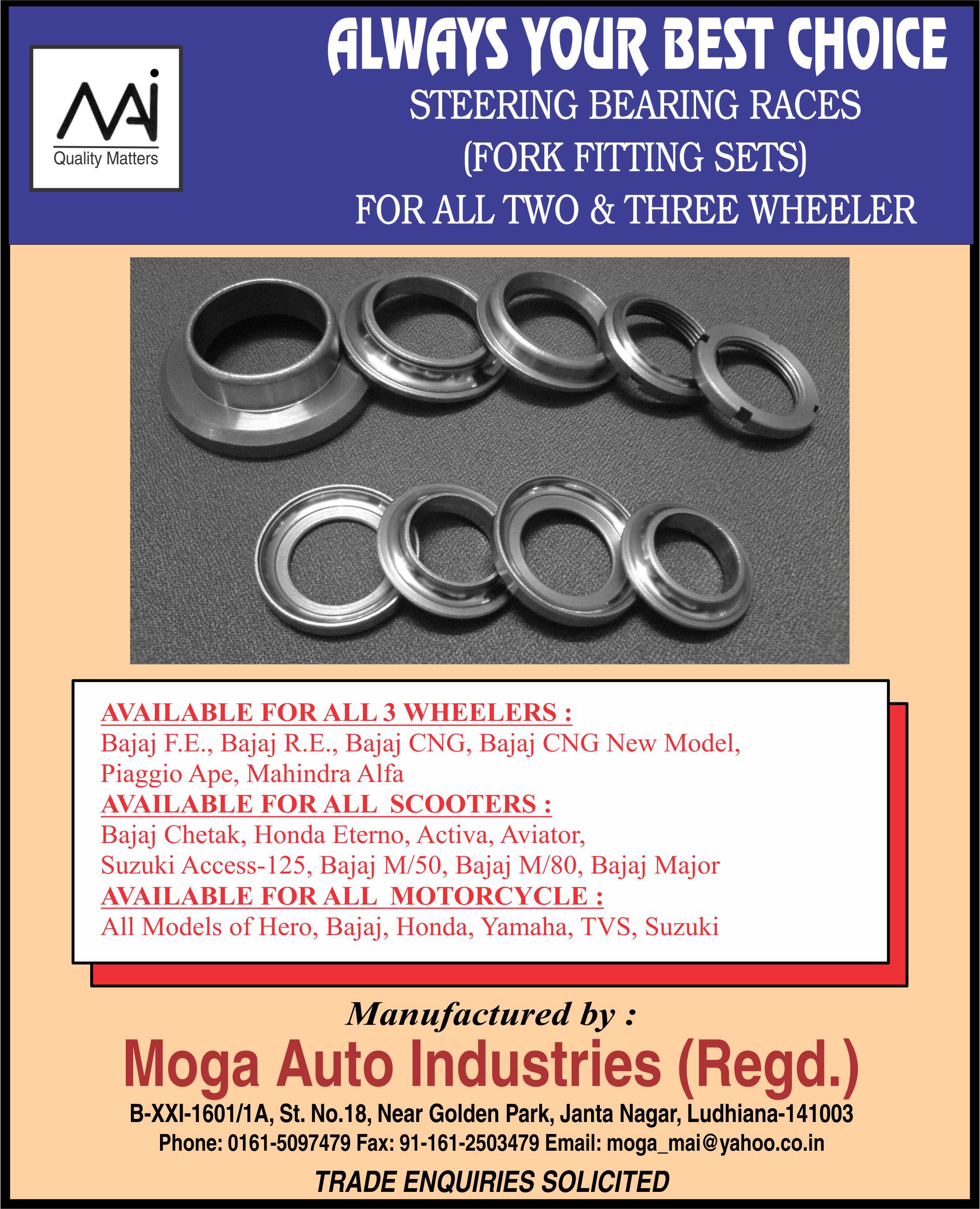 Moga Auto Industries (Regd)