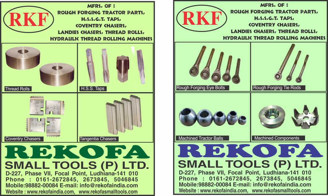 Rekofa Small Tools (P) Ltd.
